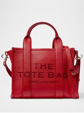 Marc Jacobs The Tote Bag Red Leather